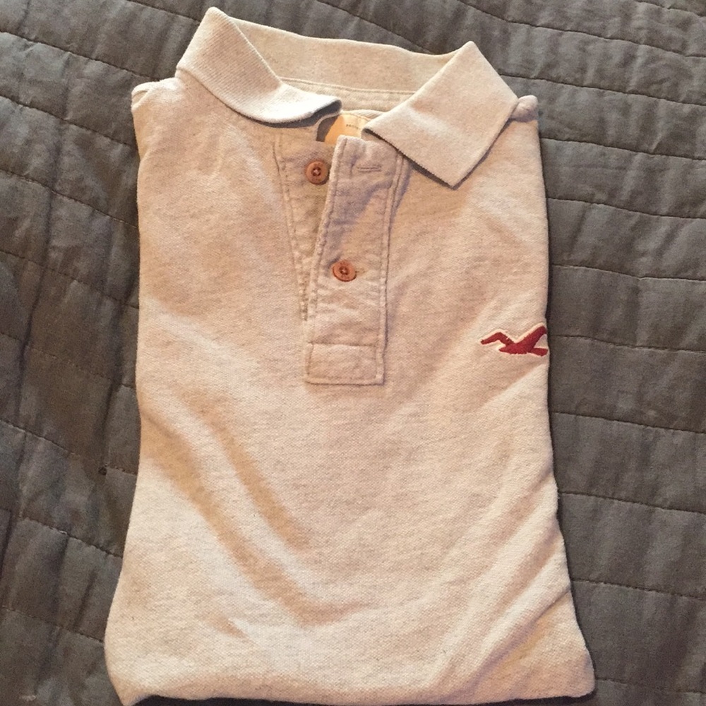 Gray men's Hollister Shirt